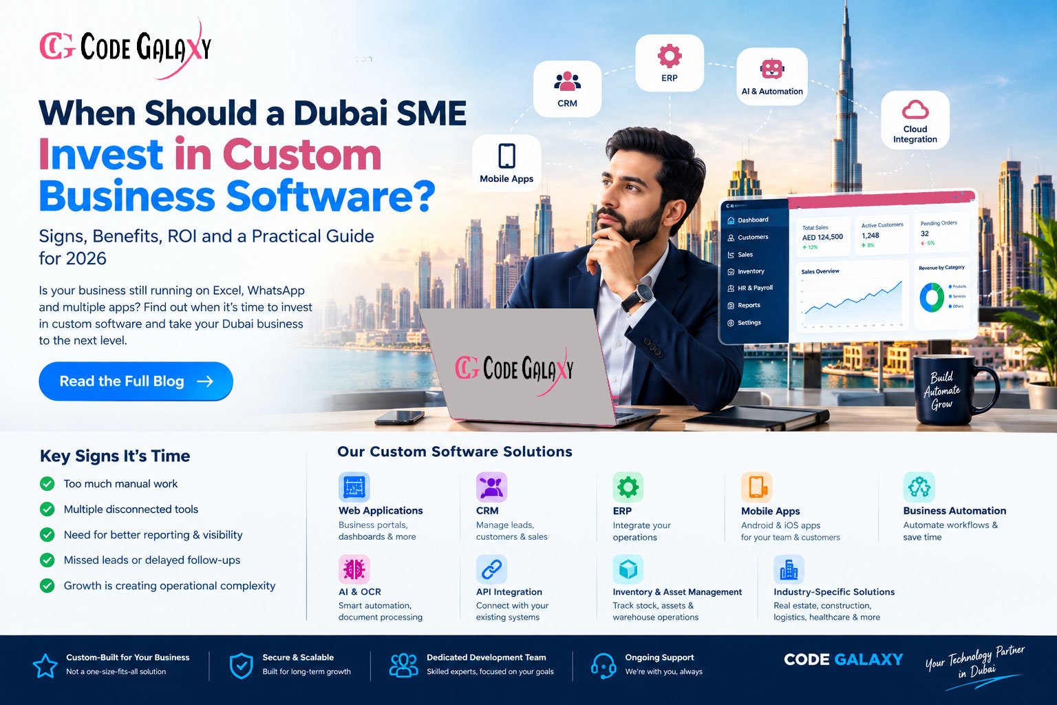 When Should a Dubai SME Invest in Custom Business Software